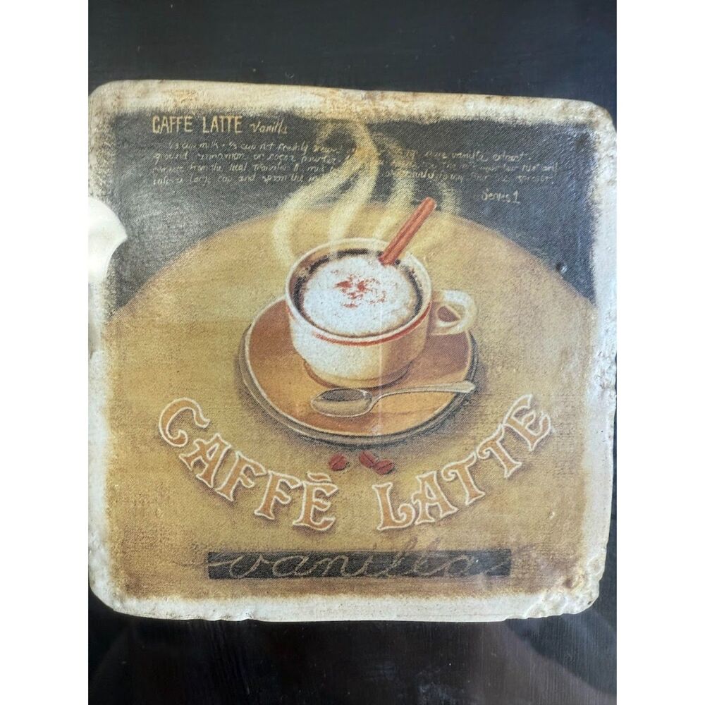 Coffee-themed wall art print "CAFFE LATTE". "CAFFE MOCHA". - Picture 3 of 8